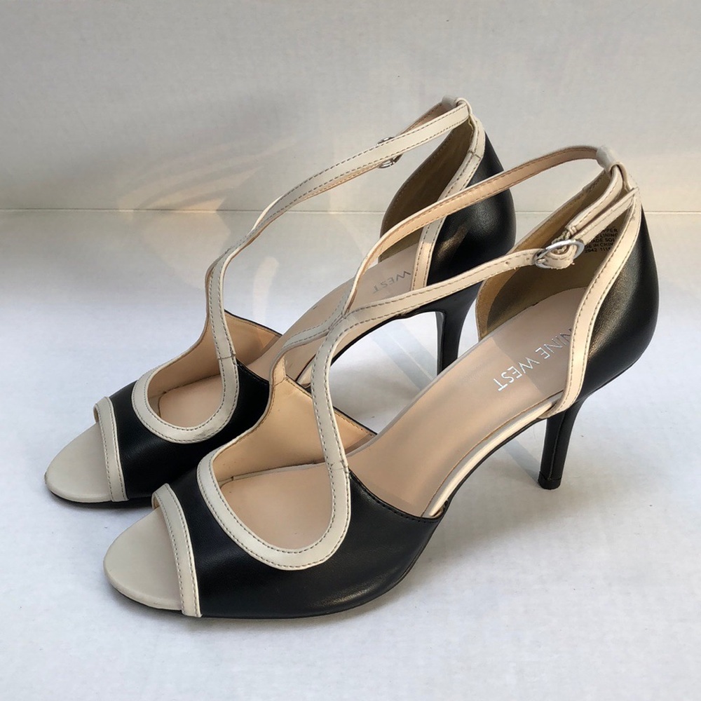 Price ⬇️ Nine West Strappy Open Toe Heels
